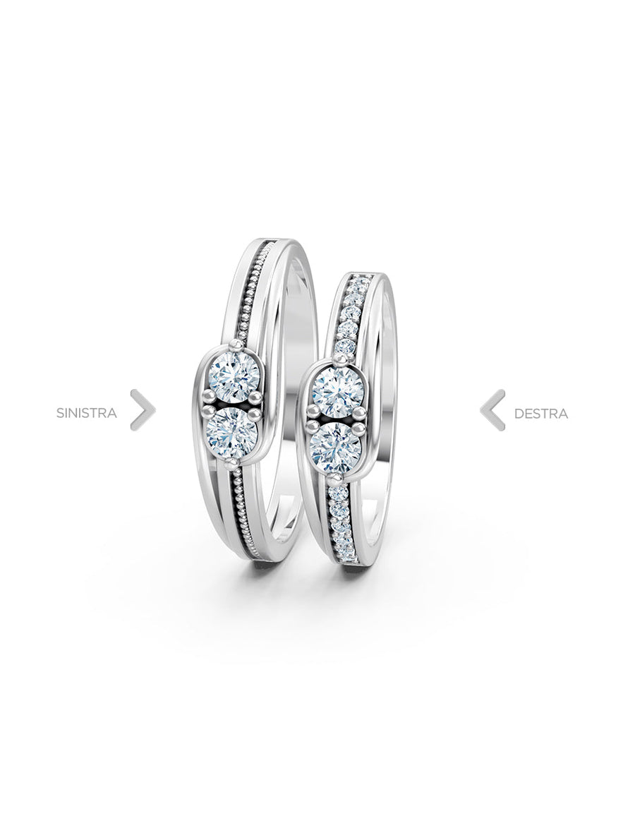 Argolla de matrimonio - unión perfecta - UNITI18
