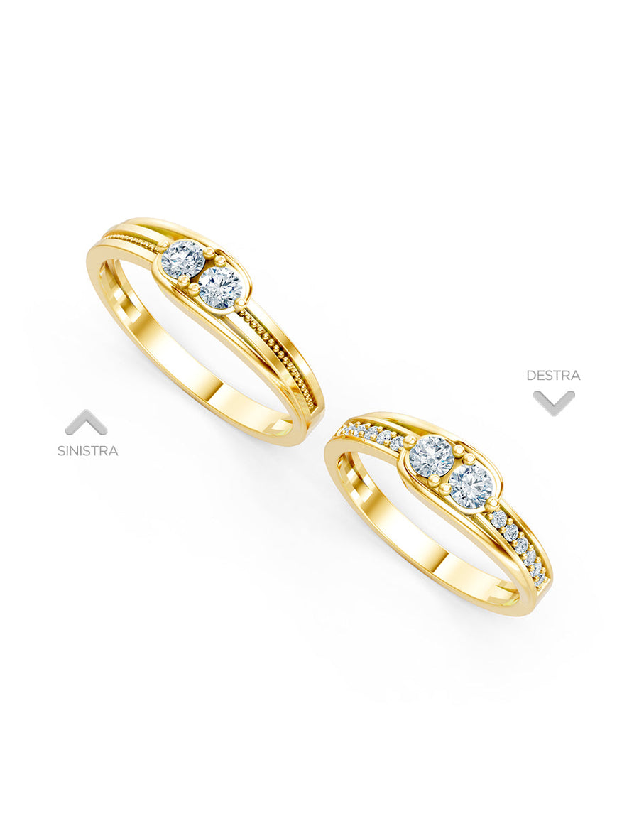 Argolla de matrimonio - unión perfecta - UNITI18