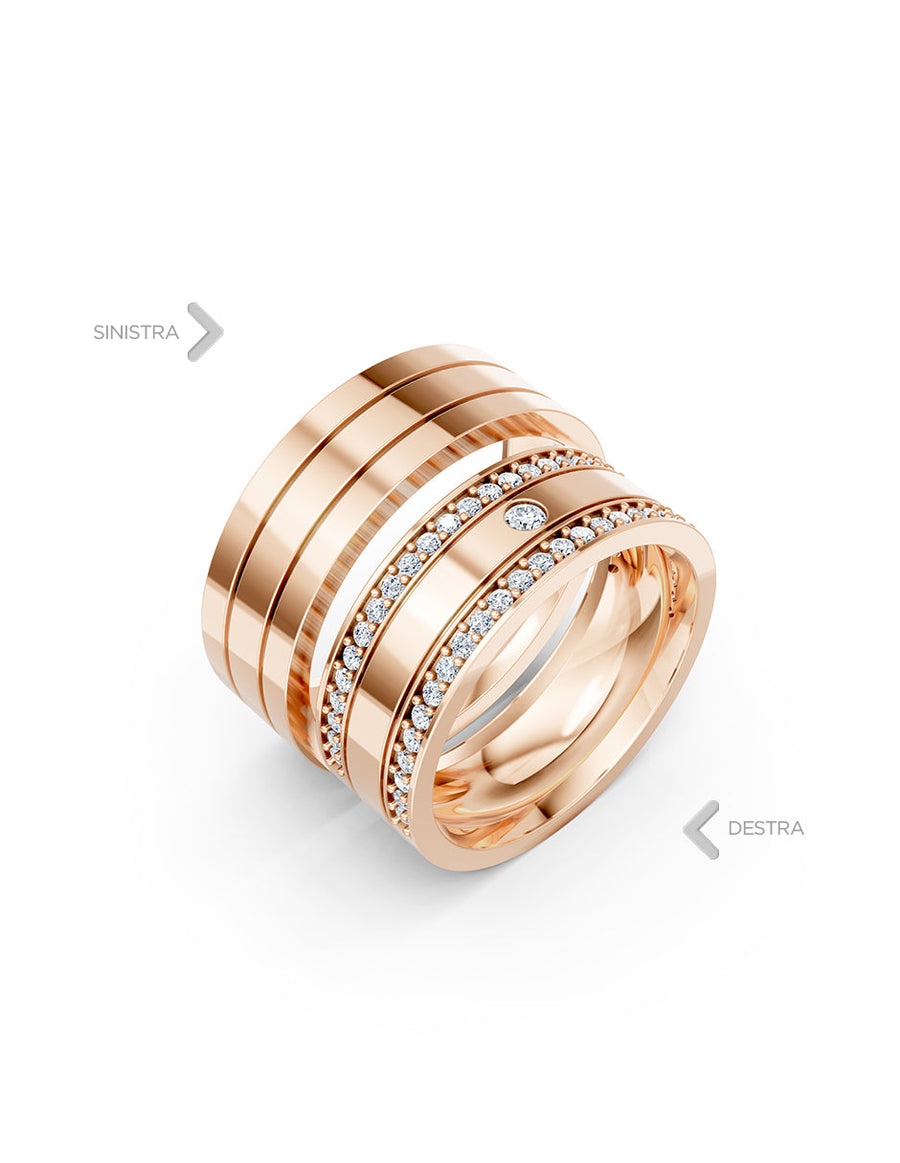 Argolla de matrimonio - unión perfecta - UNITI181