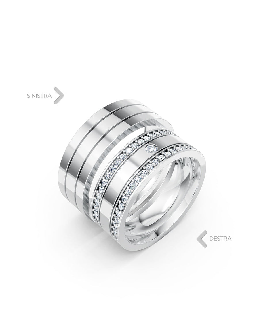 Argolla de matrimonio - unión perfecta - UNITI181