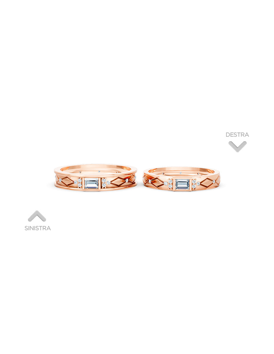 Argolla de matrimonio - unión perfecta - UNITI183