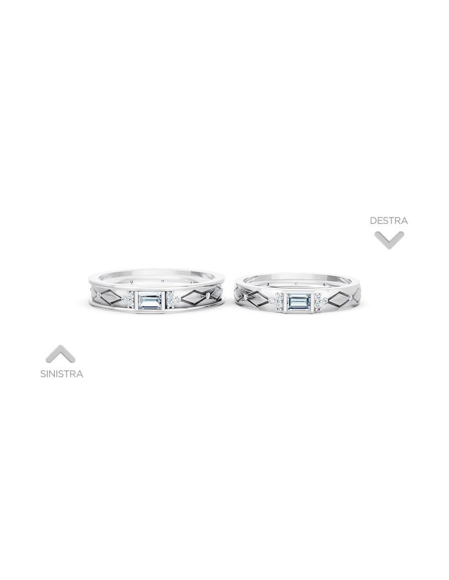 Argolla de matrimonio - unión perfecta - UNITI183
