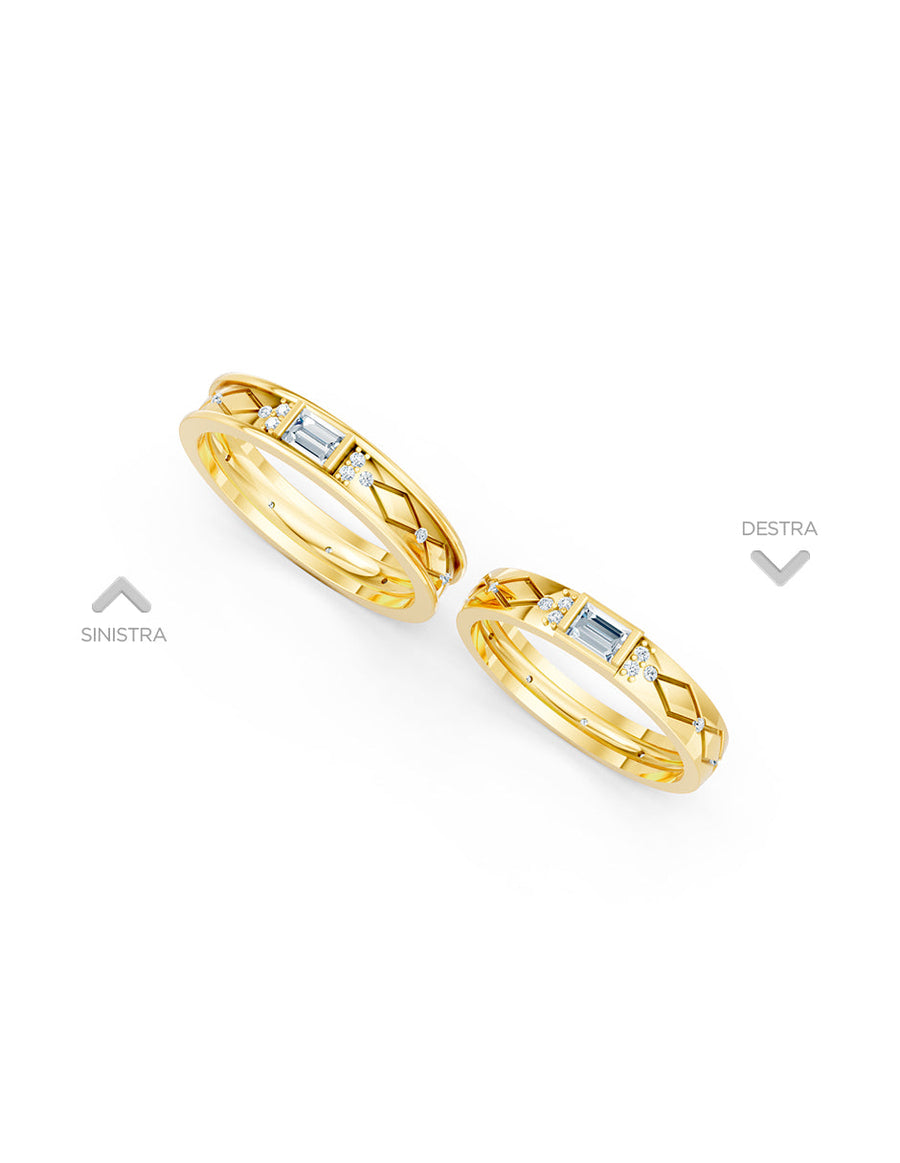 Argolla de matrimonio - unión perfecta - UNITI183