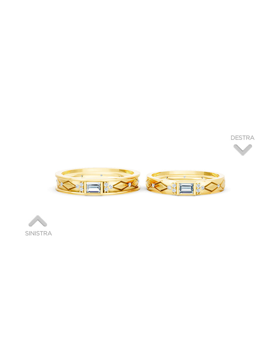 Argolla de matrimonio - unión perfecta - UNITI183