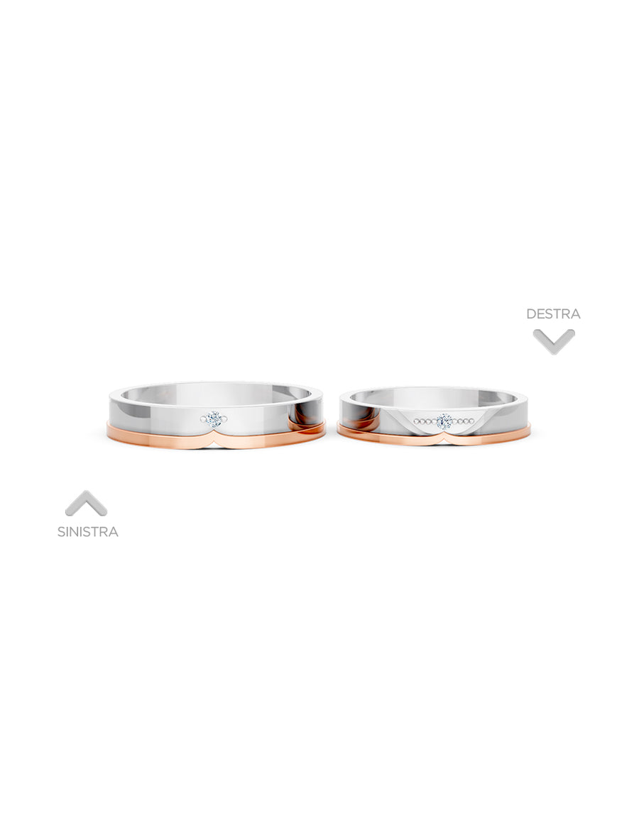 Argolla de matrimonio - unión perfecta - UNITI184