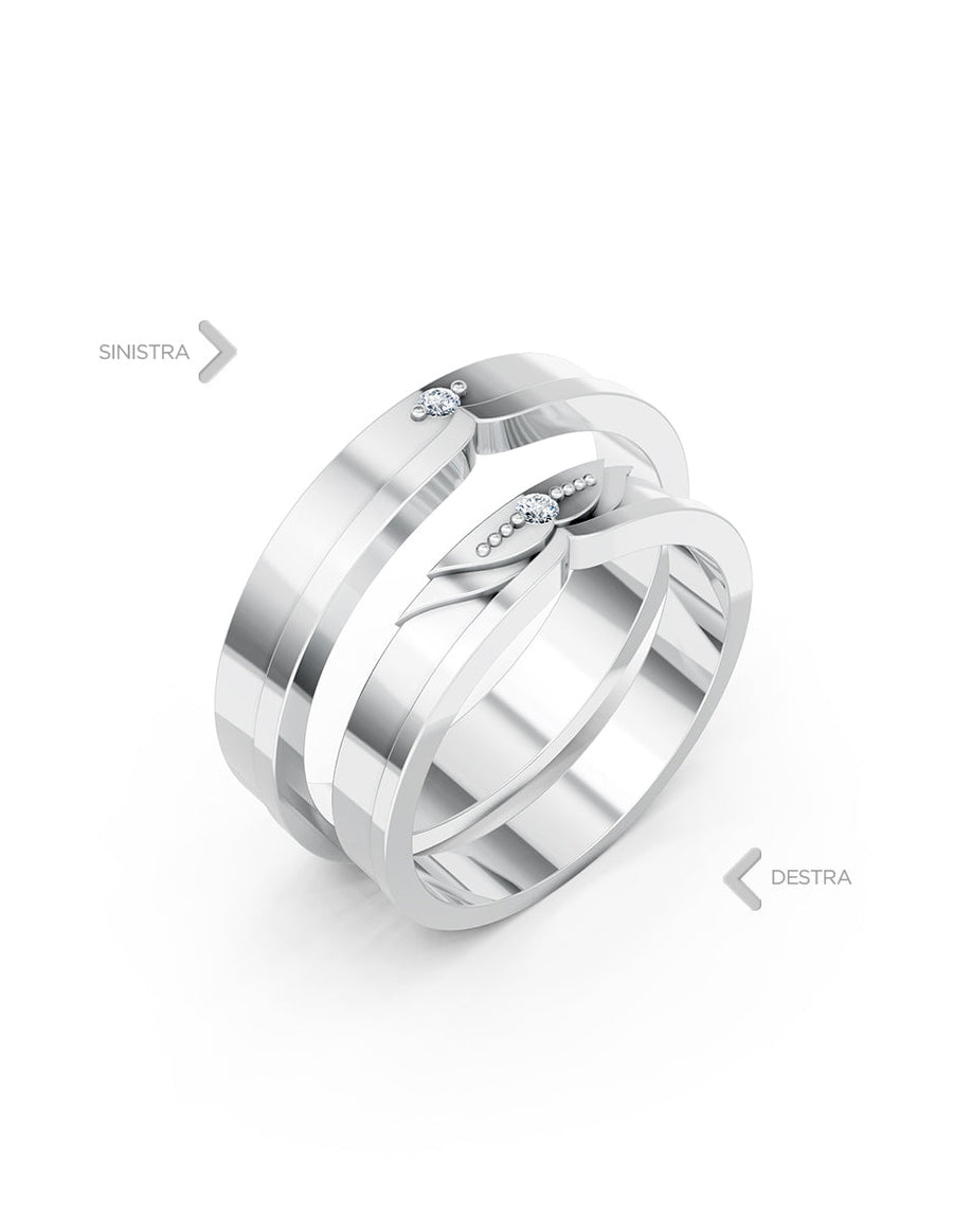 Argolla de matrimonio - unión perfecta - UNITI184