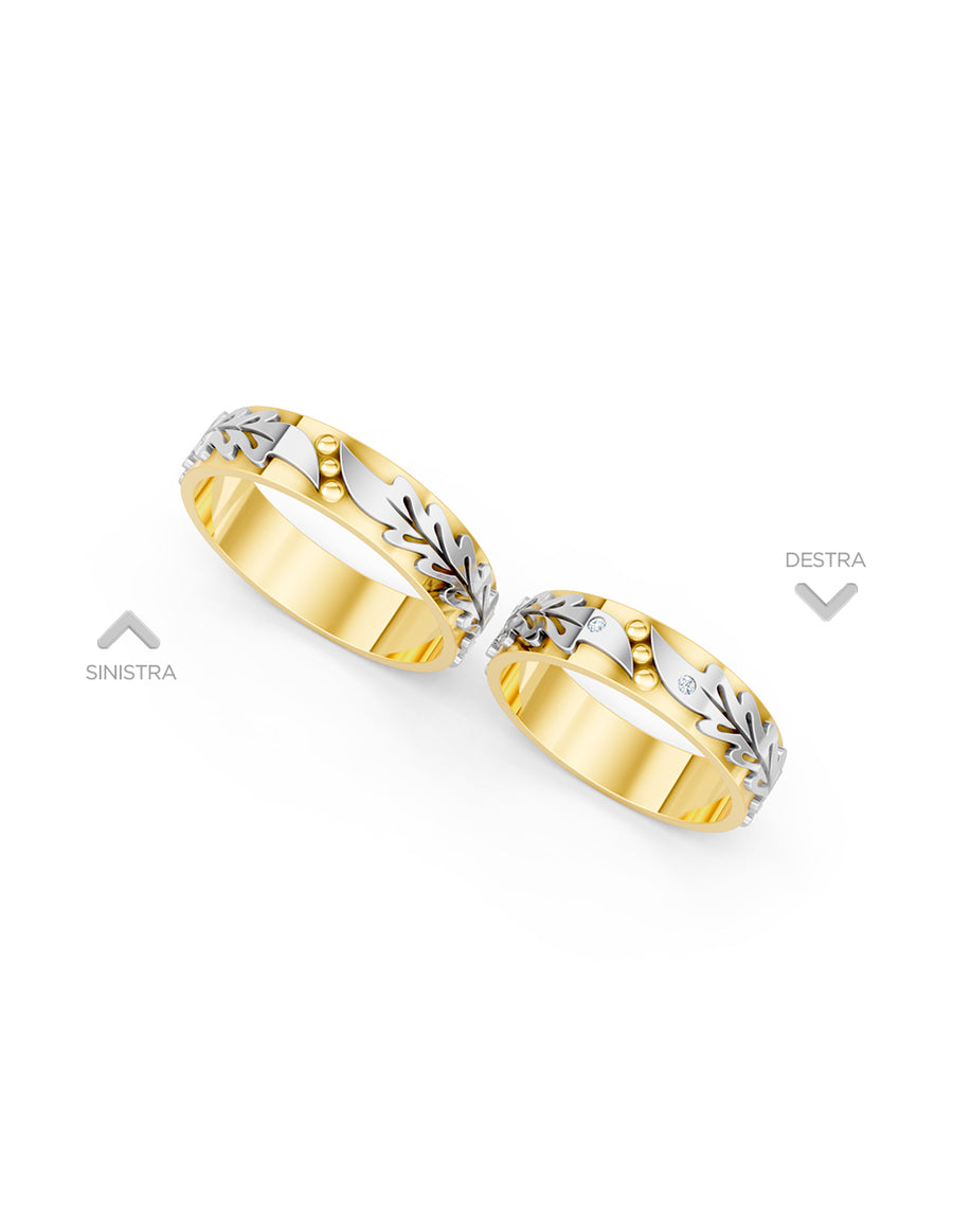 Argolla de matrimonio - unión perfecta - UNITI185