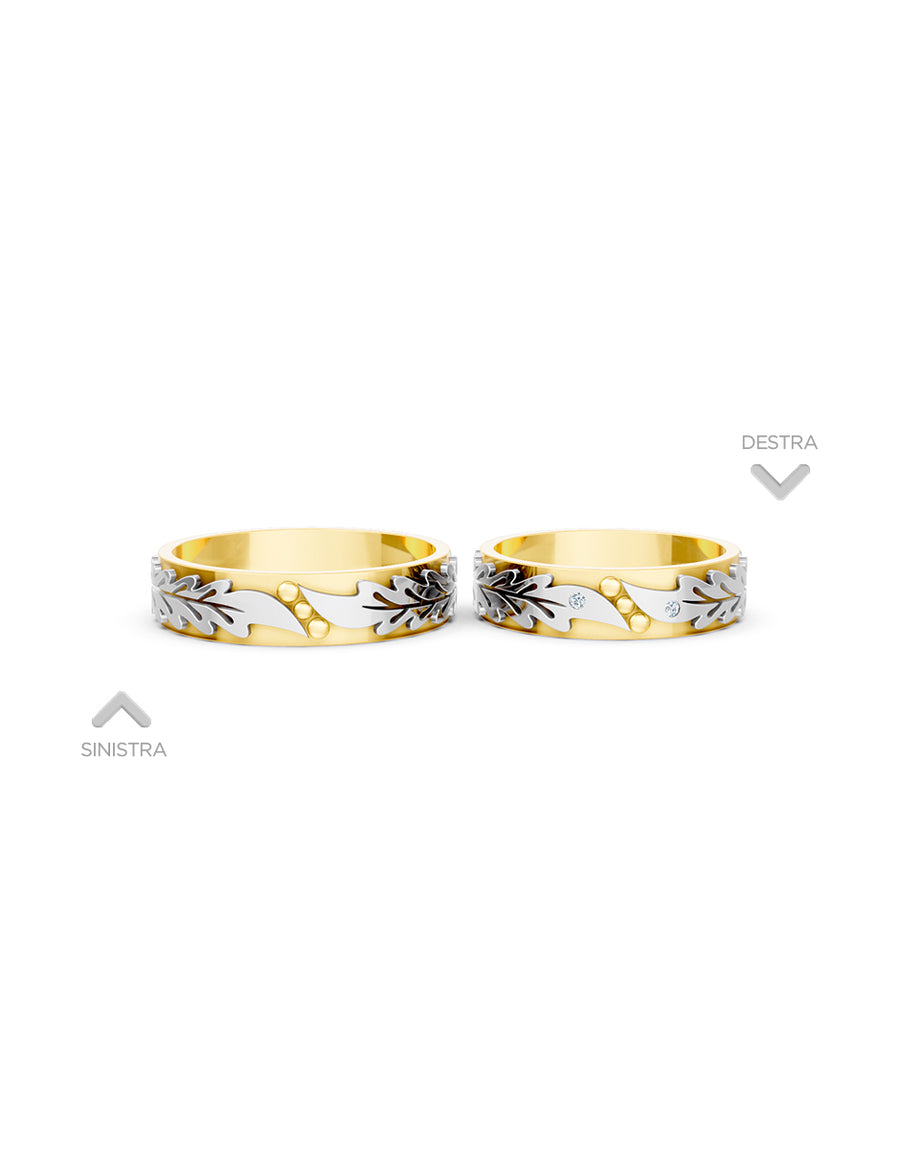 Argolla de matrimonio - unión perfecta - UNITI185