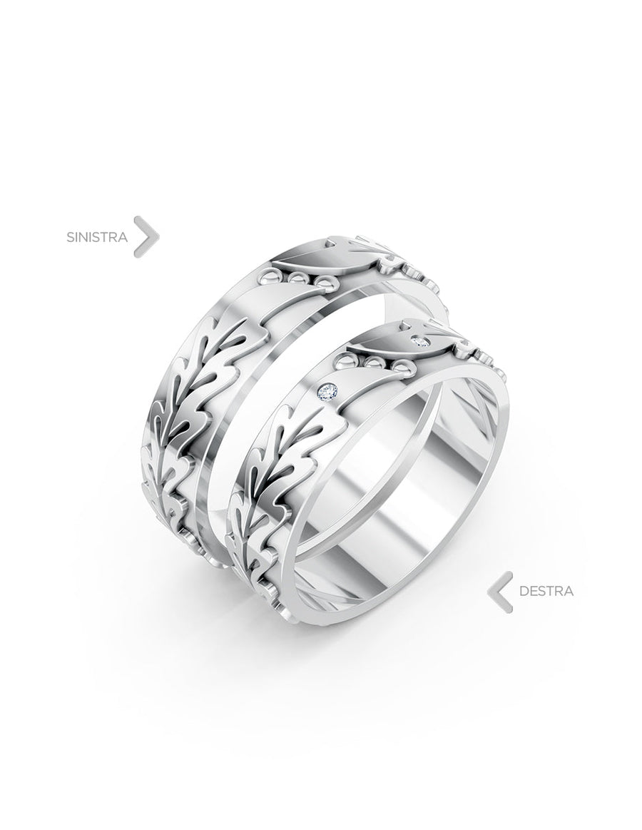 Argolla de matrimonio - unión perfecta - UNITI185