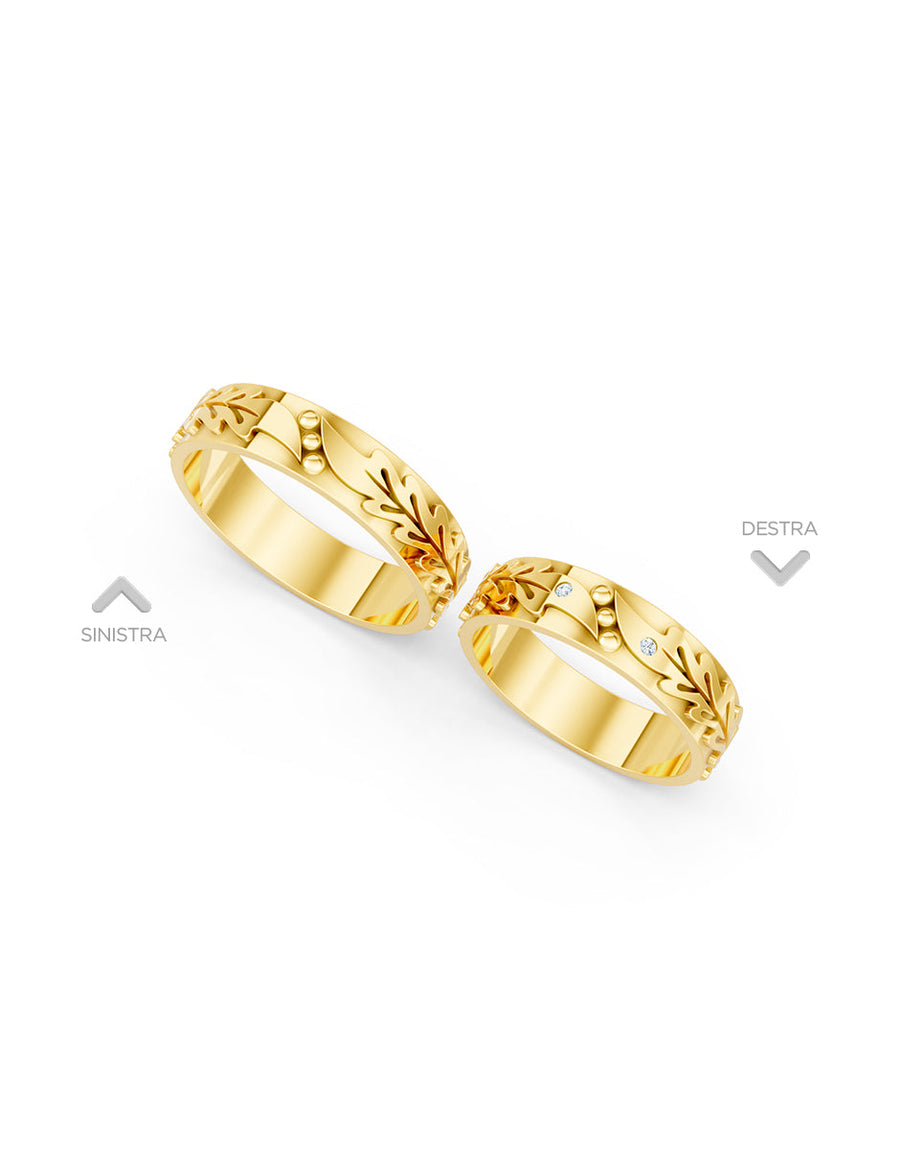 Argolla de matrimonio - unión perfecta - UNITI185