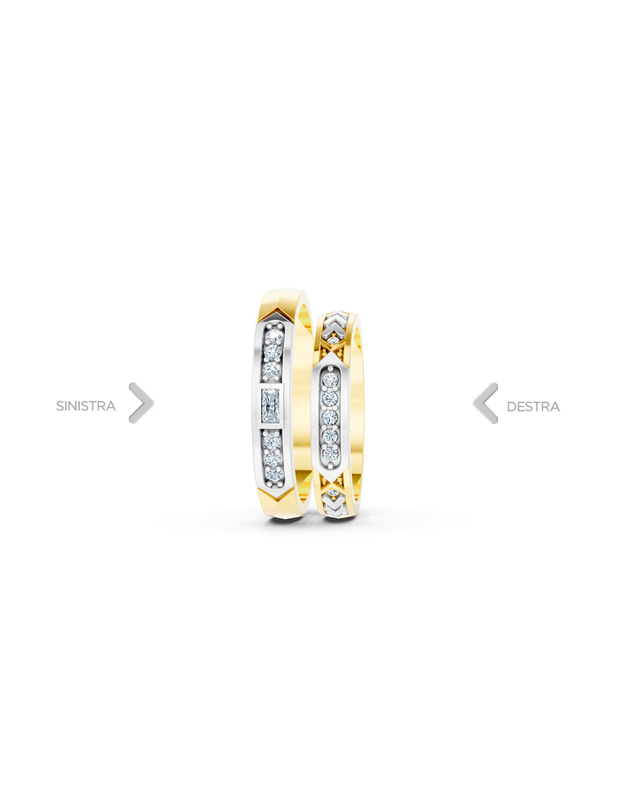 Argolla de matrimonio - unión perfecta - UNITI186