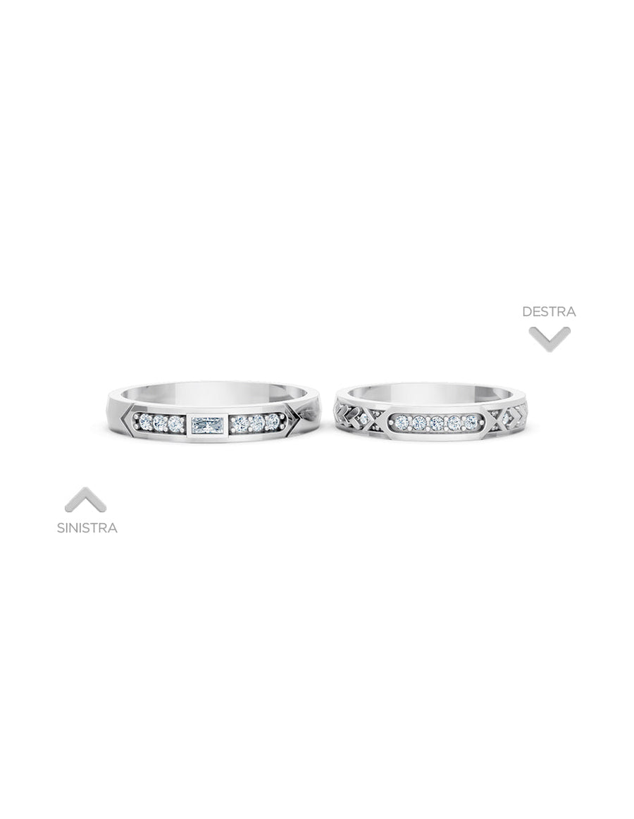 Argolla de matrimonio - unión perfecta - UNITI186