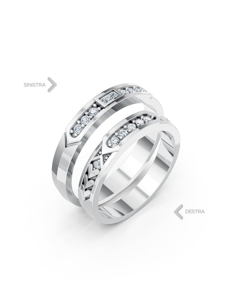Argolla de matrimonio - unión perfecta - UNITI186