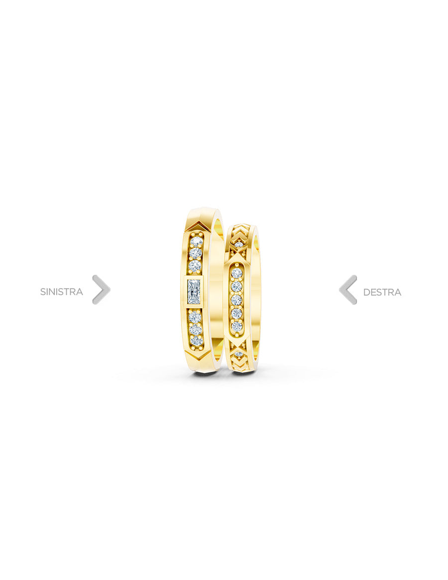 Argolla de matrimonio - unión perfecta - UNITI186