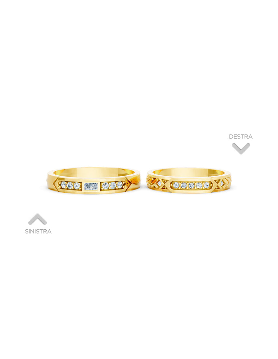 Argolla de matrimonio - unión perfecta - UNITI186