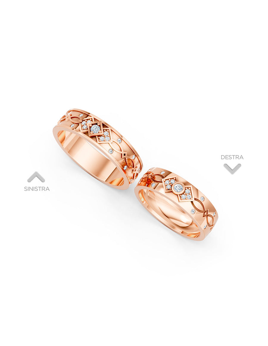 Argolla de matrimonio - unión perfecta - UNITI187