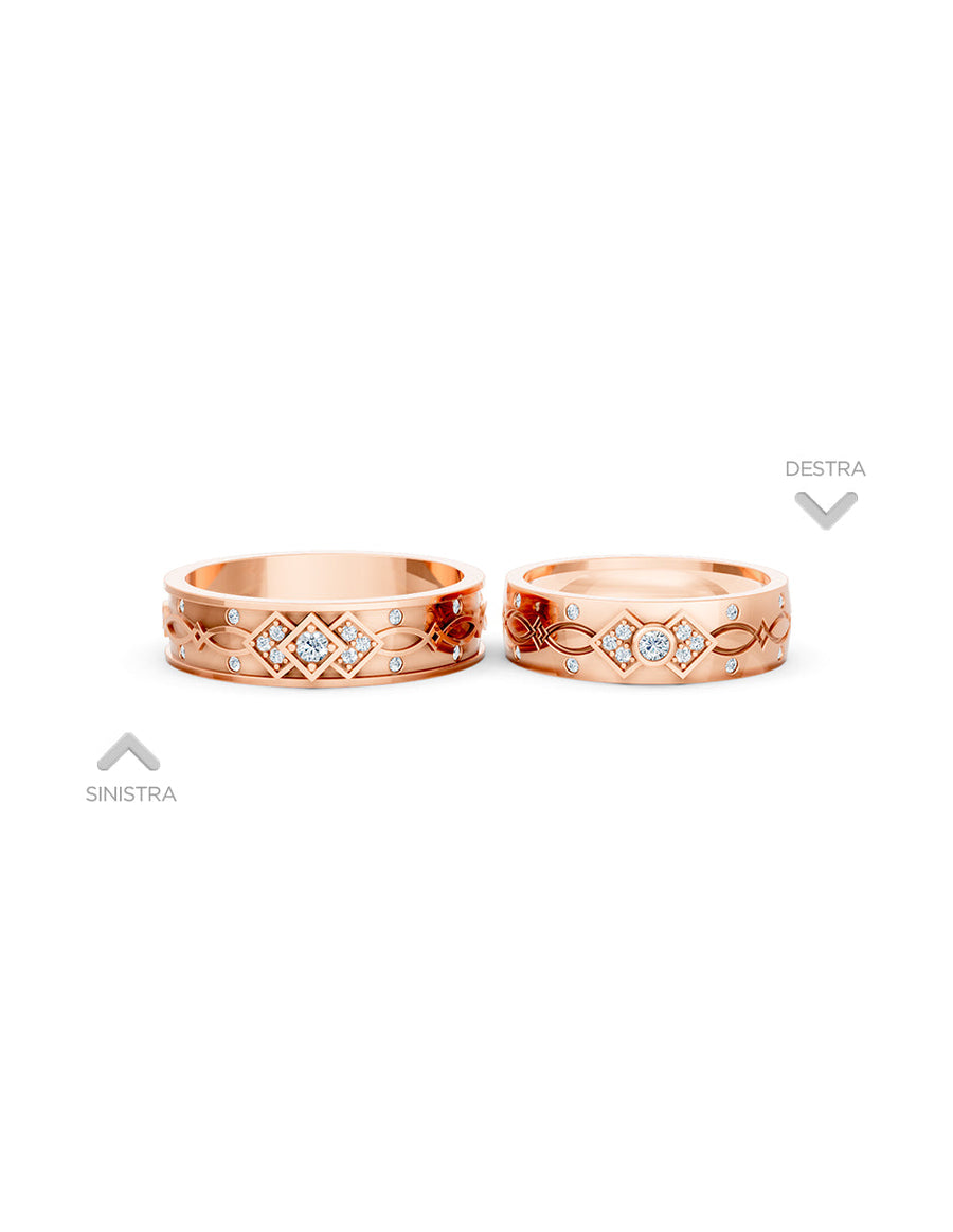 Argolla de matrimonio - unión perfecta - UNITI187