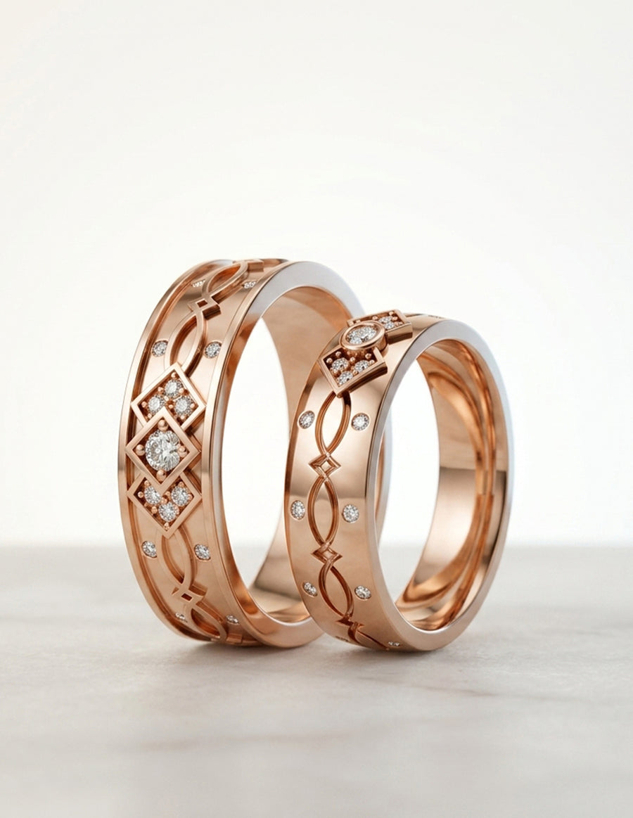 Argolla de matrimonio - unión perfecta - UNITI187