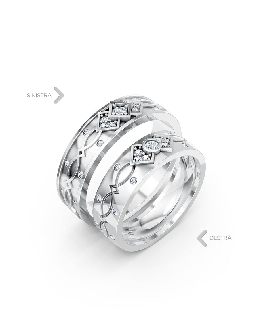 Argolla de matrimonio - unión perfecta - UNITI187