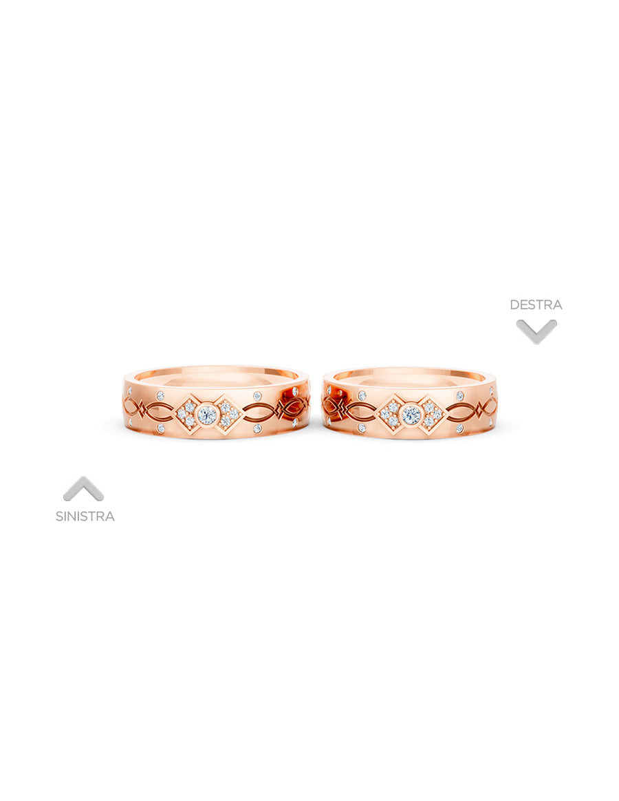 Argolla de matrimonio - unión perfecta - UNITI188