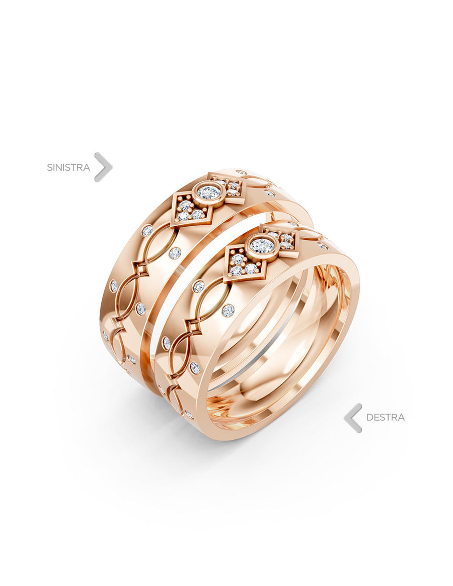 Argolla de matrimonio - unión perfecta - UNITI188