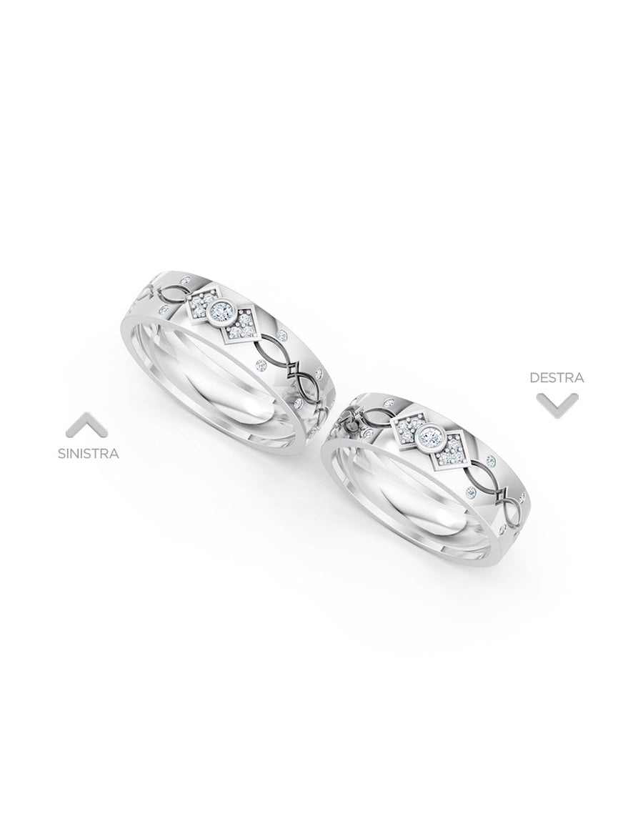 Argolla de matrimonio - unión perfecta - UNITI188