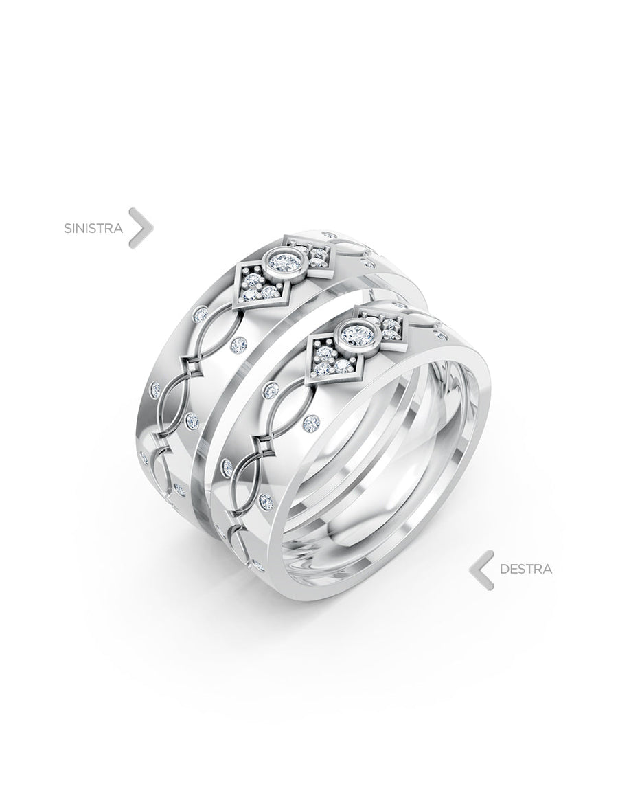 Argolla de matrimonio - unión perfecta - UNITI188
