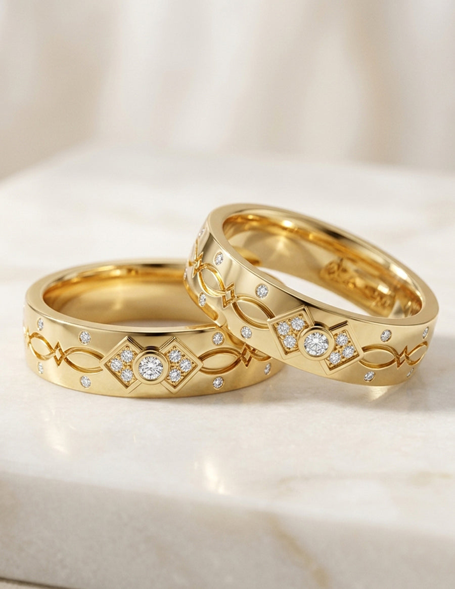 Argolla de matrimonio - unión perfecta - UNITI188