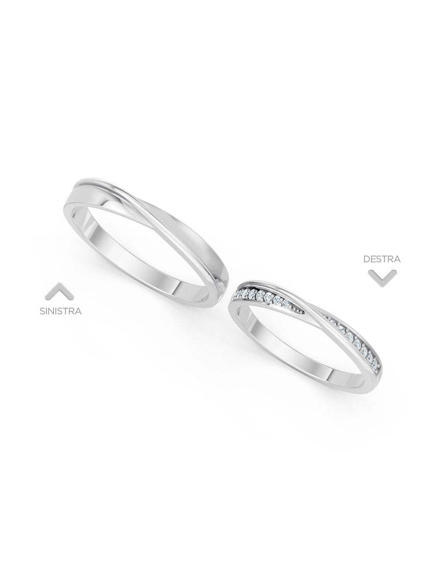 Argolla de matrimonio - unión perfecta - UNITI189