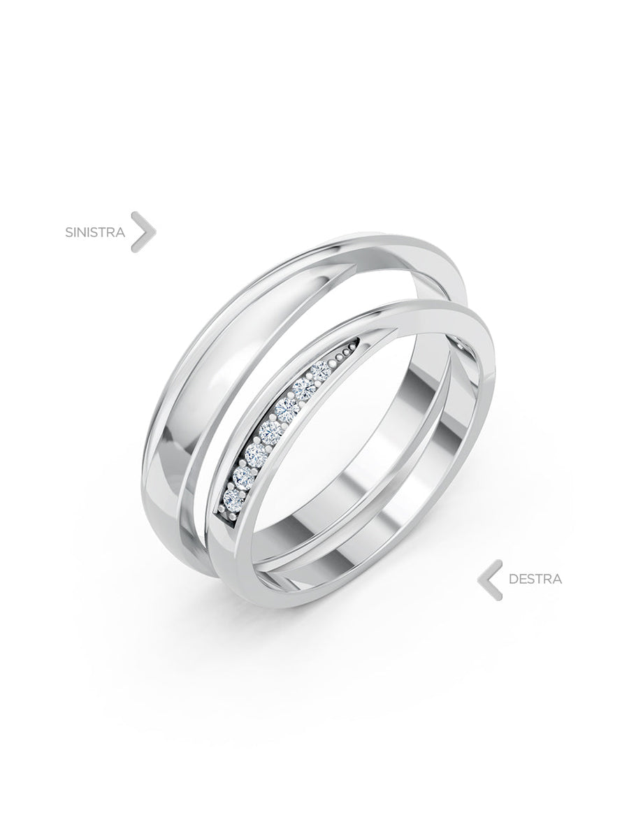 Argolla de matrimonio - unión perfecta - UNITI189