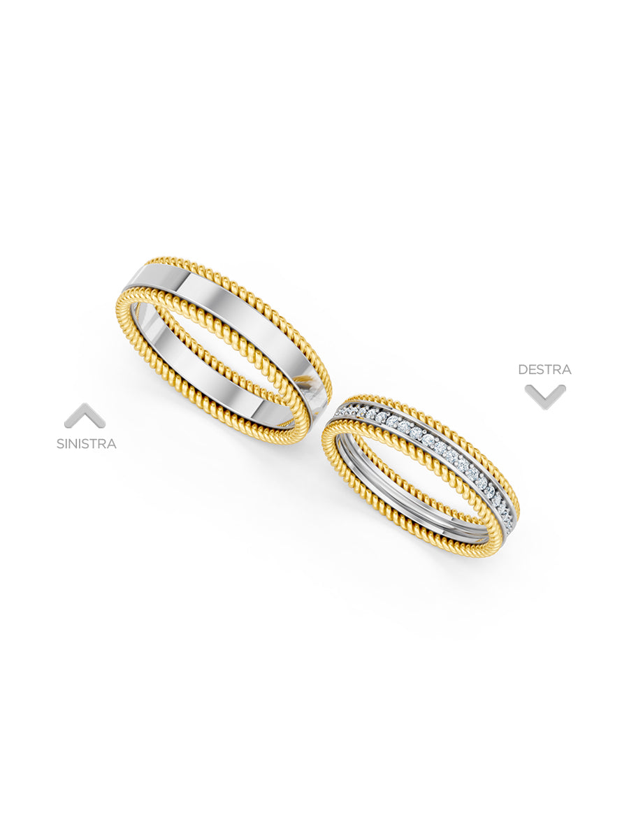 Argolla de matrimonio - unión perfecta - UNITI190