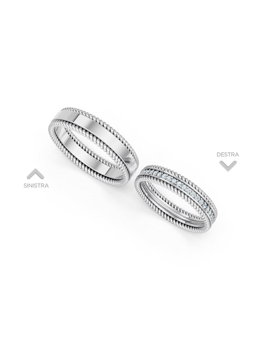 Argolla de matrimonio - unión perfecta - UNITI190