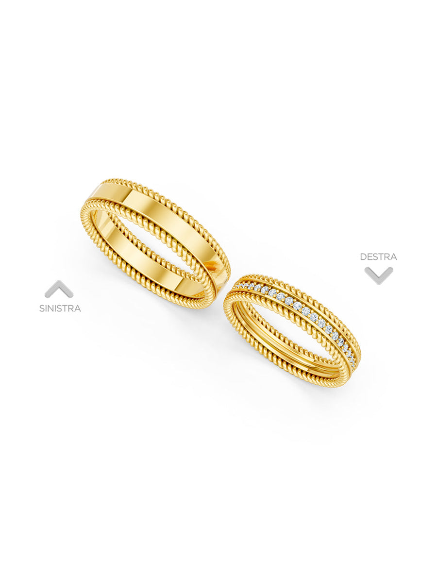 Argolla de matrimonio - unión perfecta - UNITI190