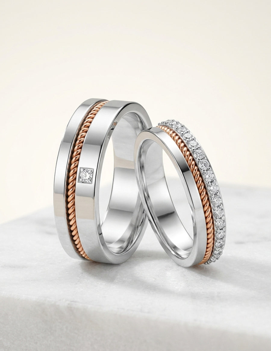Argolla de matrimonio - unión perfecta - UNITI191