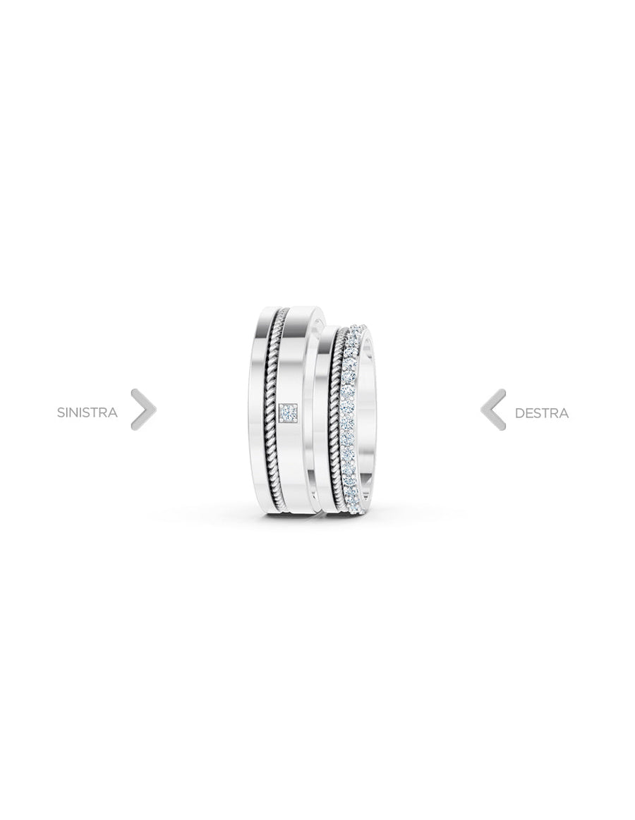 Argolla de matrimonio - unión perfecta - UNITI191