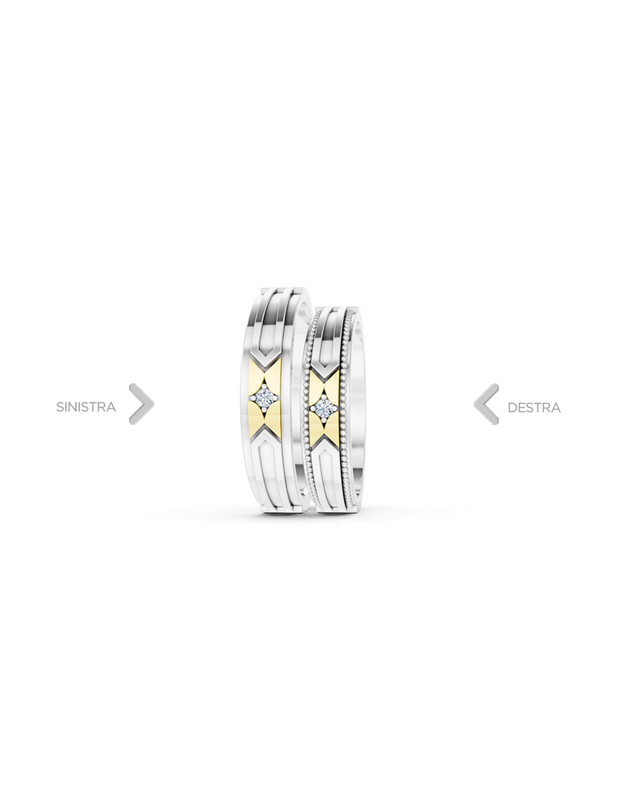 Argolla de matrimonio - unión perfecta - UNITI192