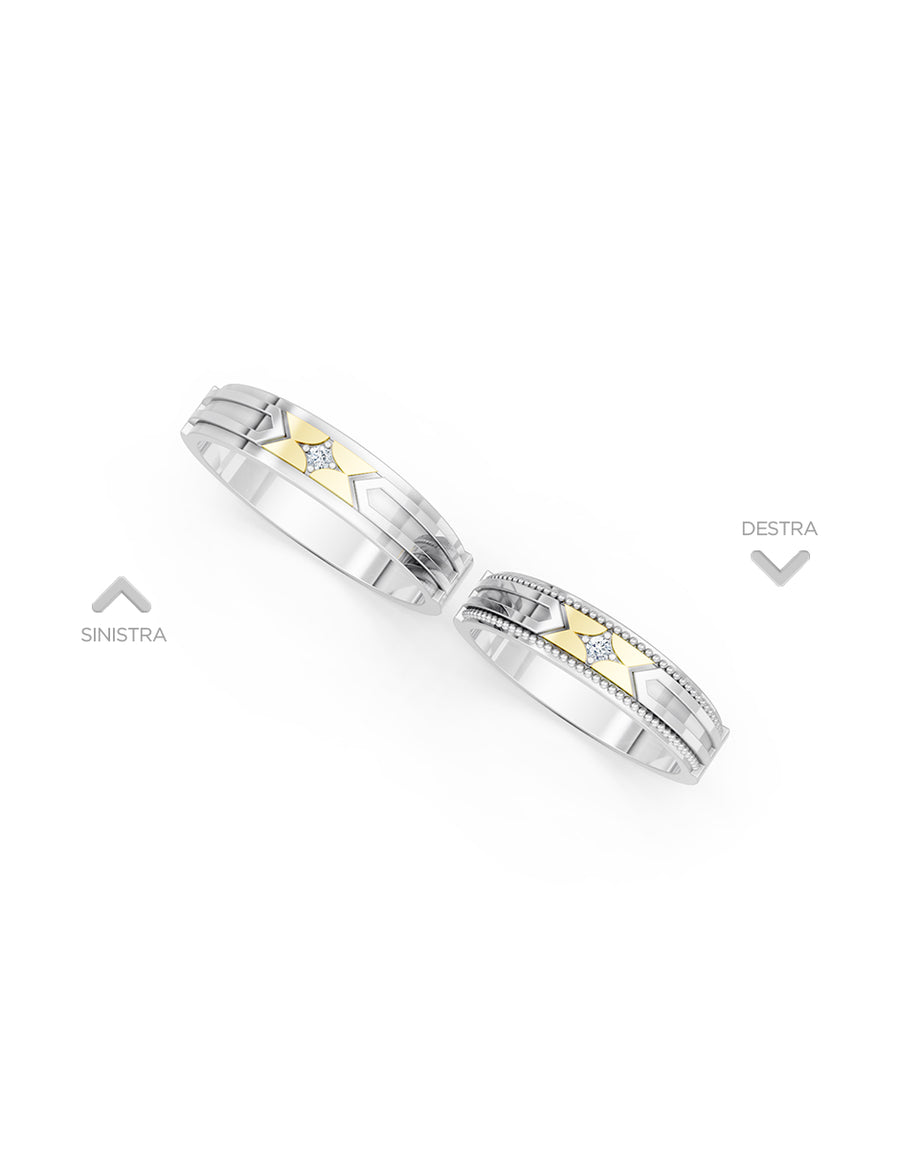 Argolla de matrimonio - unión perfecta - UNITI192