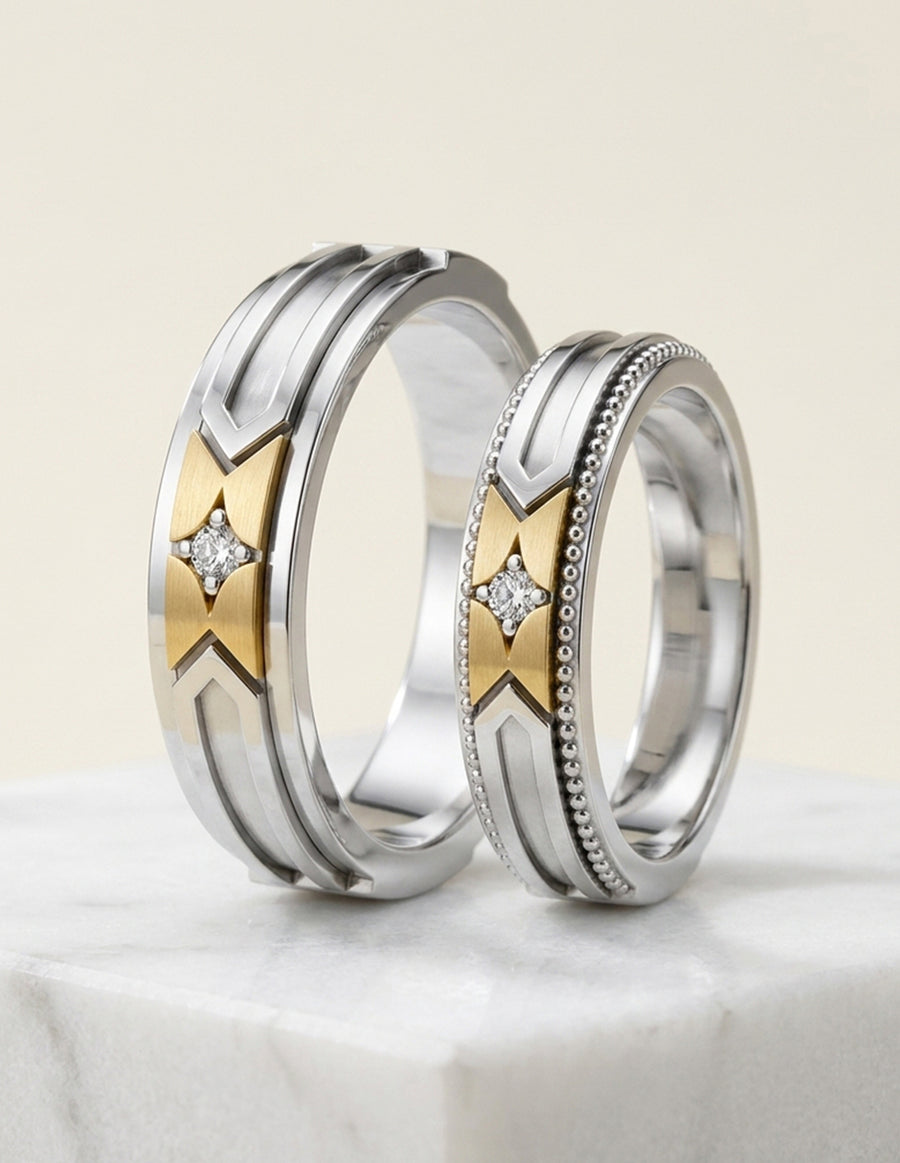 Argolla de matrimonio - unión perfecta - UNITI192