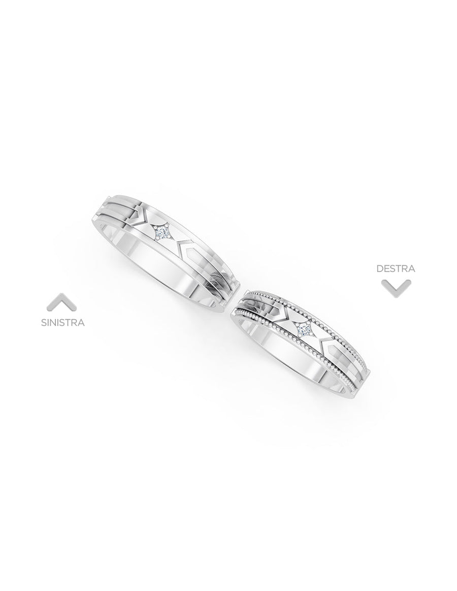 Argolla de matrimonio - unión perfecta - UNITI192