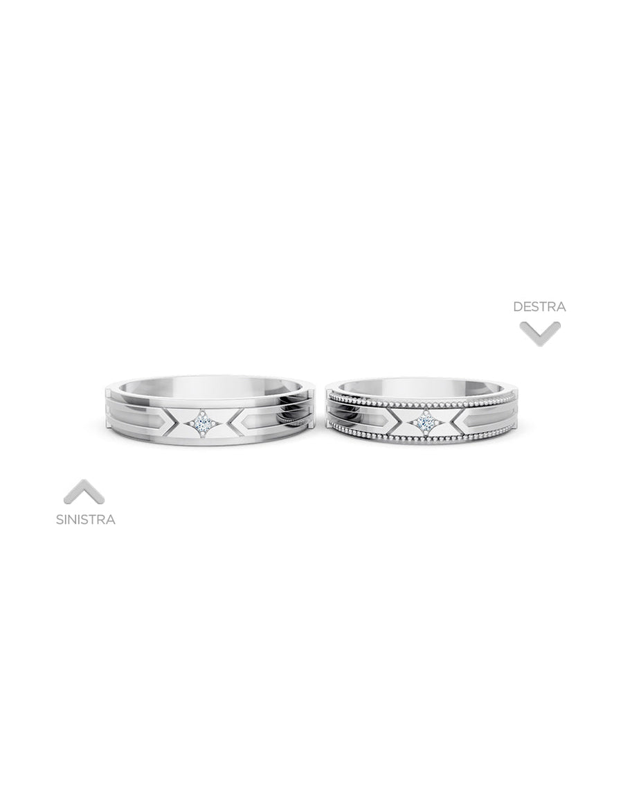 Argolla de matrimonio - unión perfecta - UNITI192