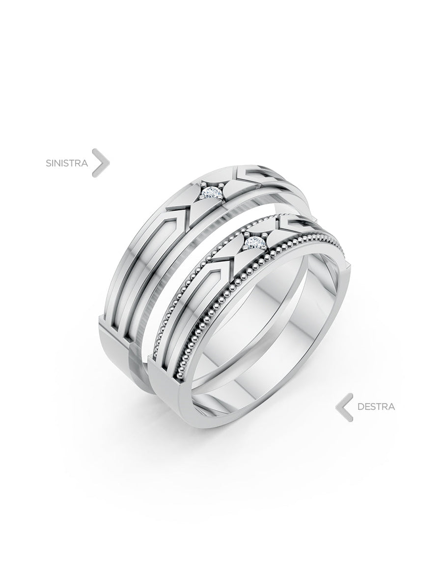 Argolla de matrimonio - unión perfecta - UNITI192