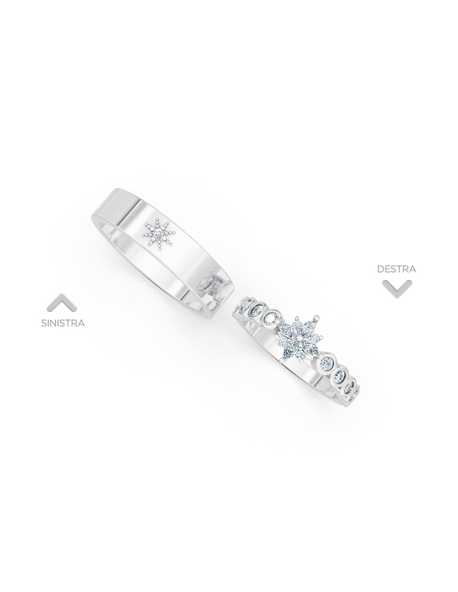 Argolla de matrimonio - unión perfecta - UNITI193