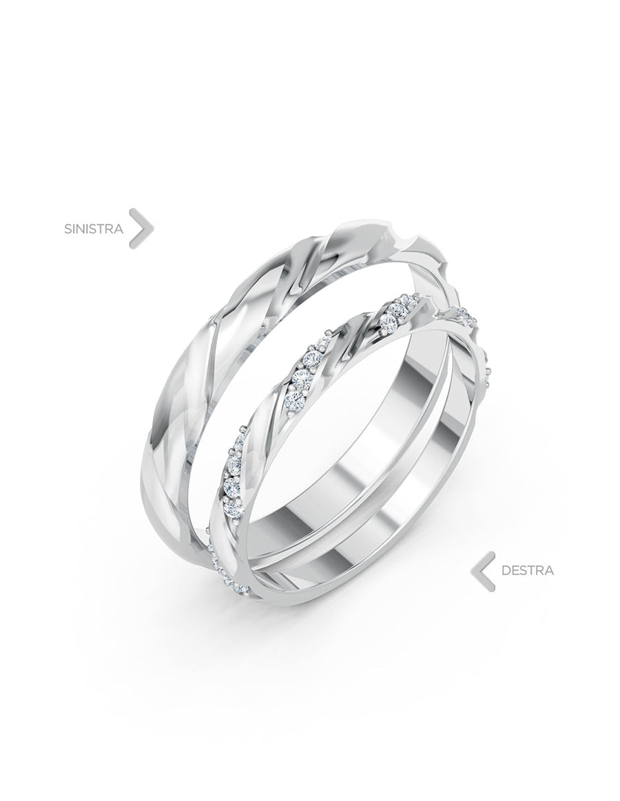 Argolla de matrimonio - unión perfecta - UNITI194