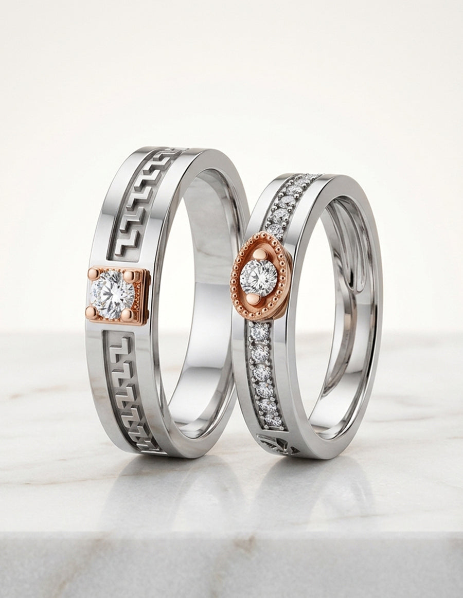 Argolla de matrimonio - unión perfecta - UNITI195
