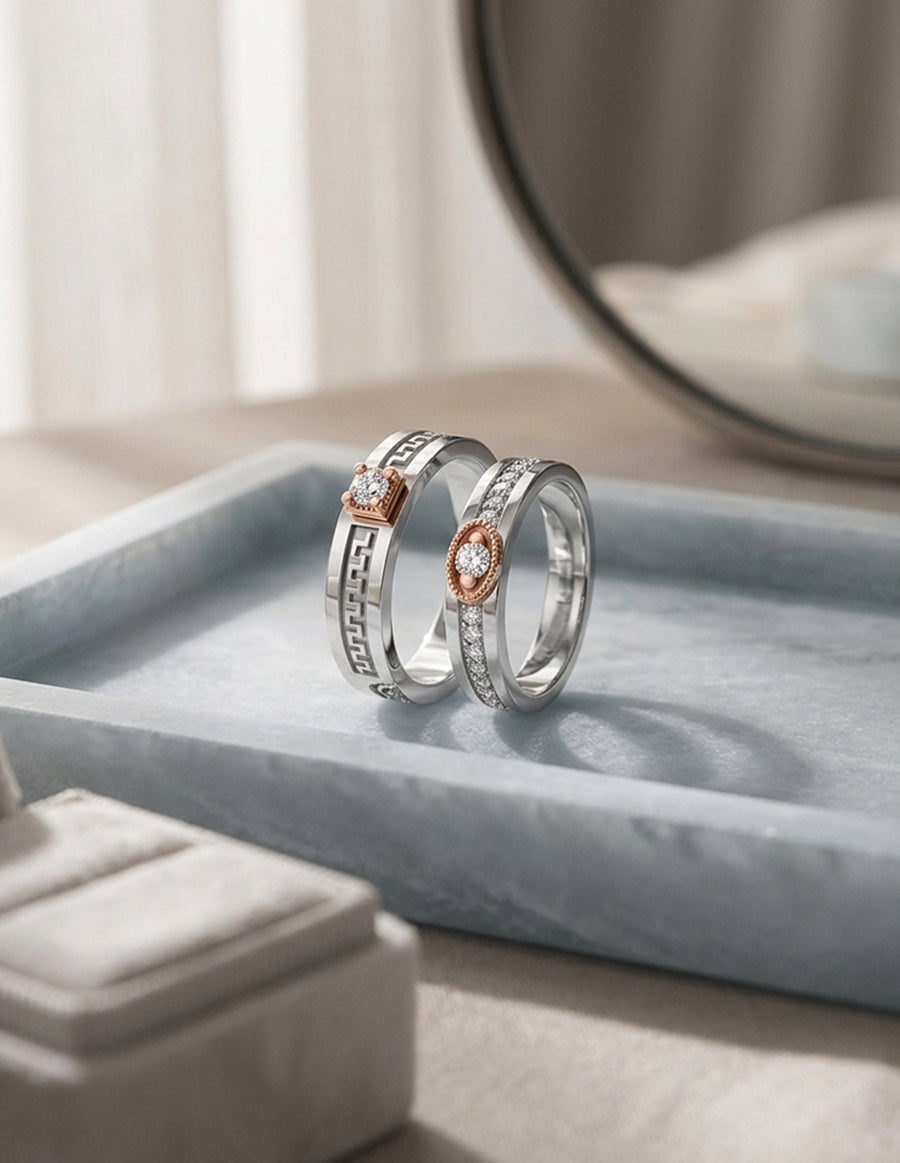 Argolla de matrimonio - unión perfecta - UNITI195