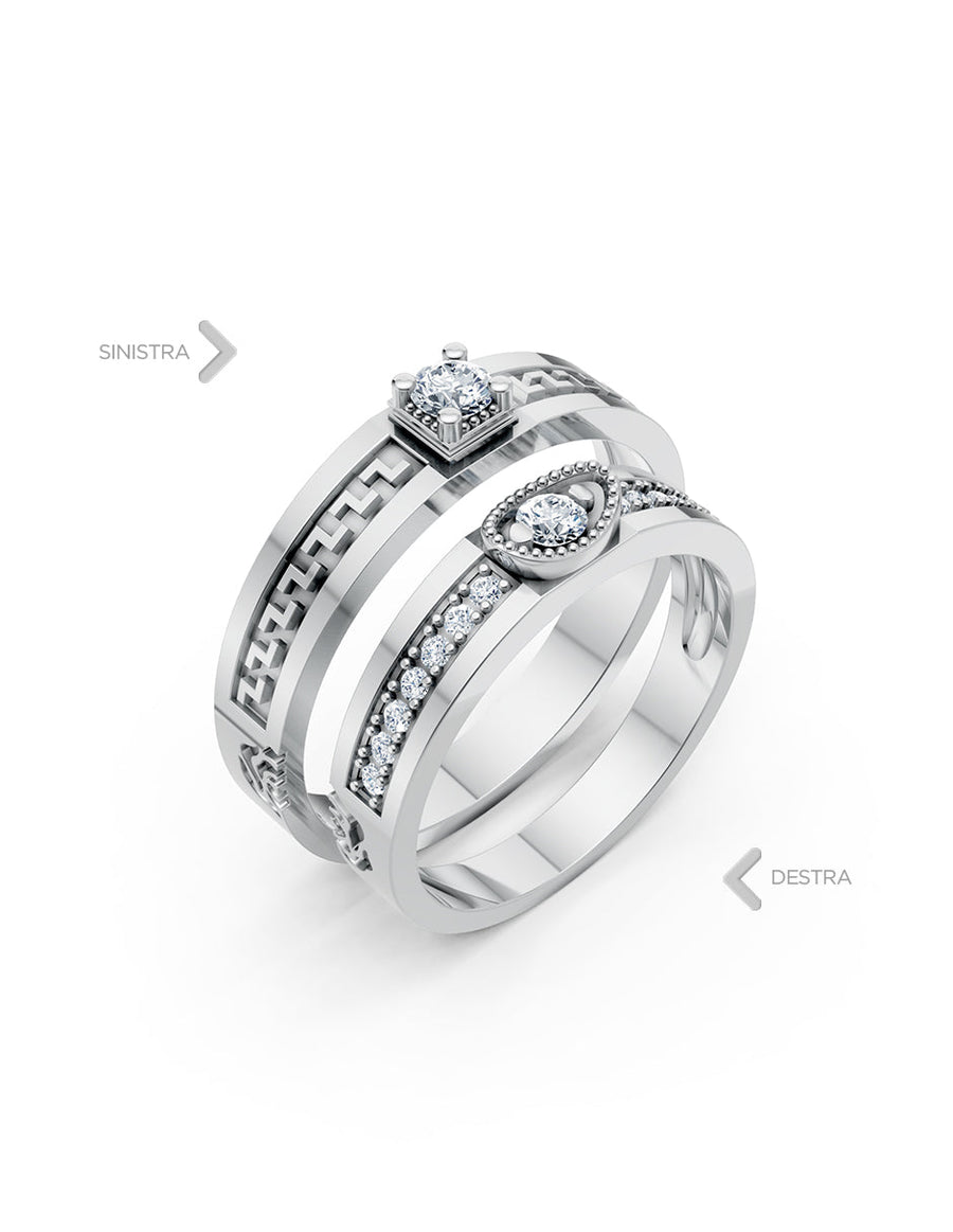 Argolla de matrimonio - unión perfecta - UNITI195
