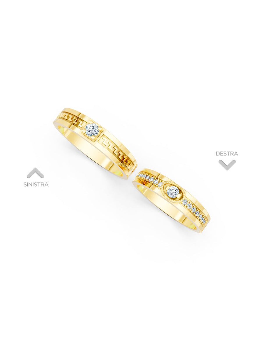 Argolla de matrimonio - unión perfecta - UNITI195