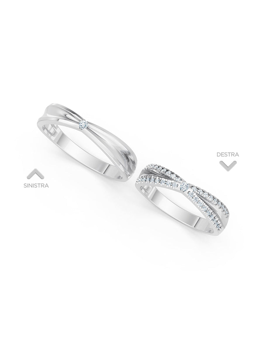 Argolla de matrimonio - unión perfecta - UNITI196