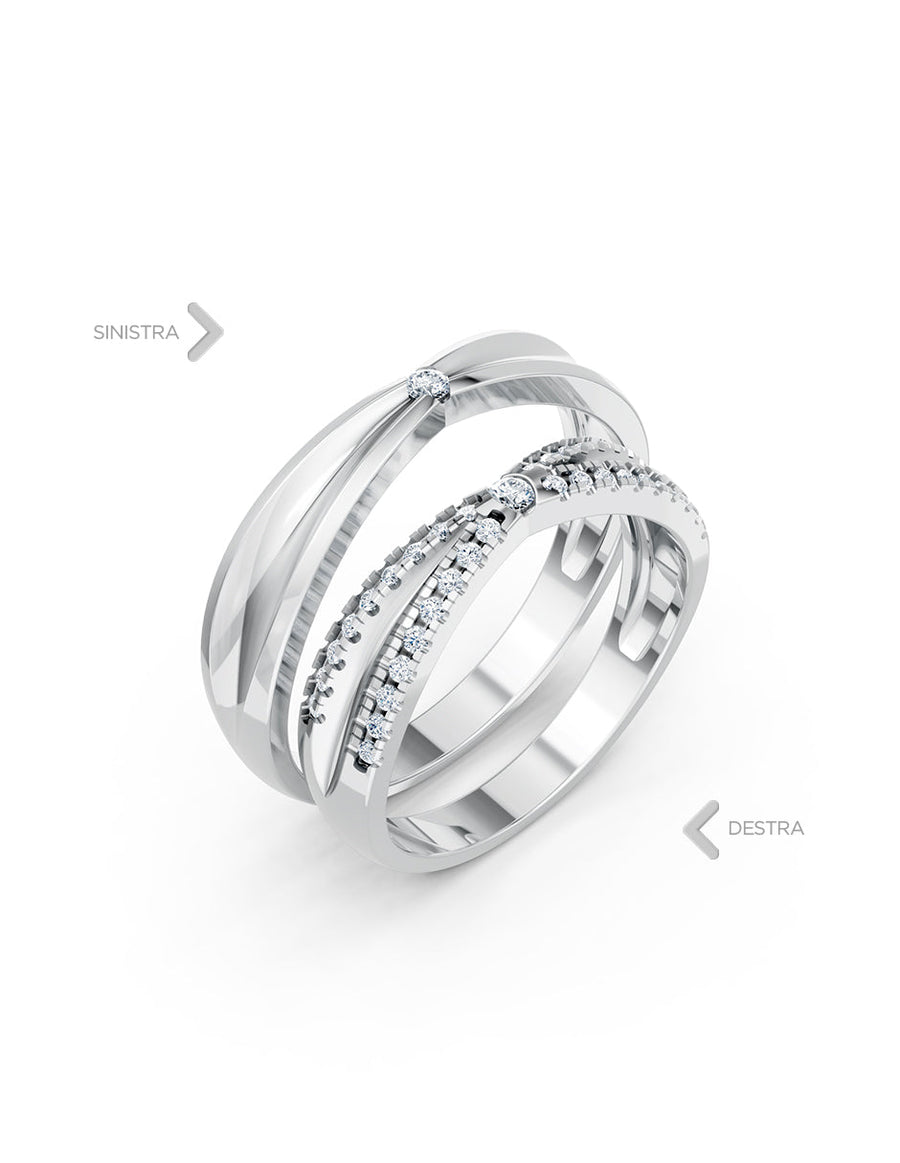 Argolla de matrimonio - unión perfecta - UNITI196