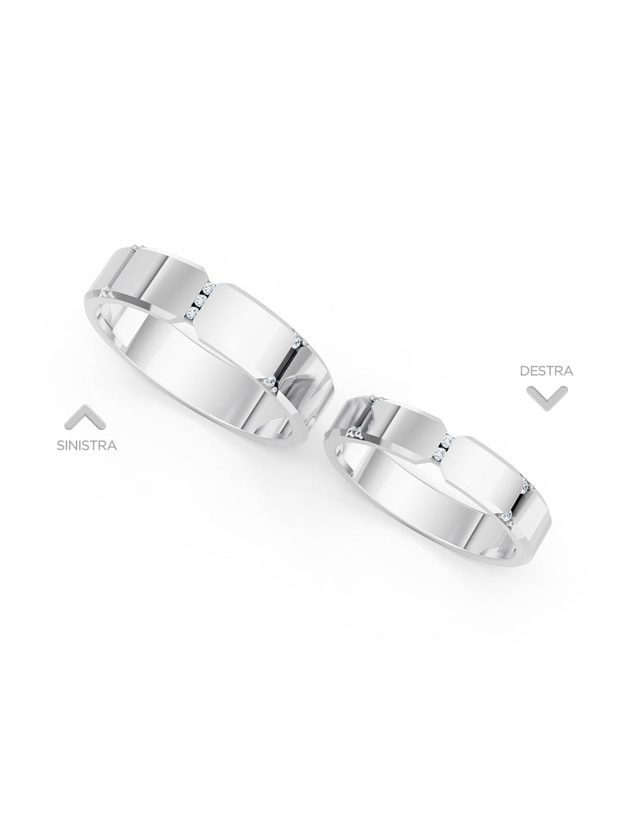 Argolla de matrimonio - unión perfecta - UNITI197